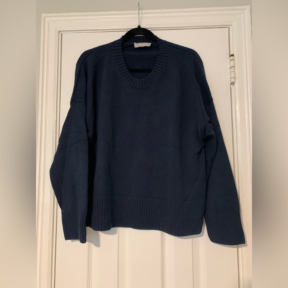 Everlane Navy sweater
